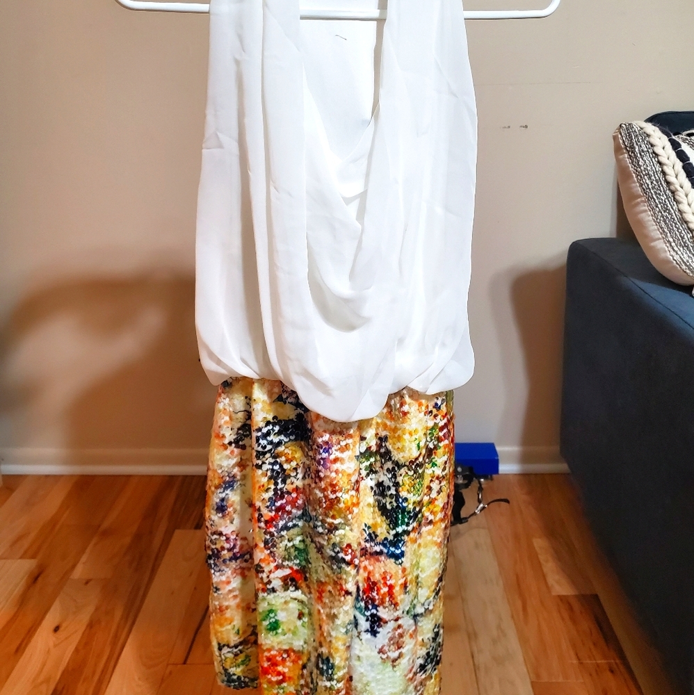 Sleek Sequined Dress